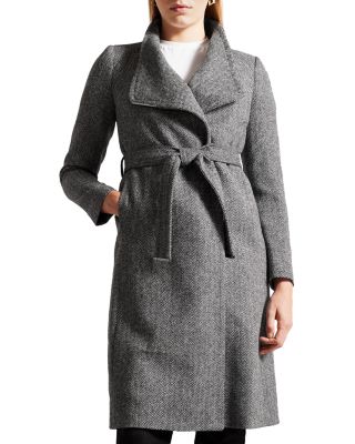 Ted baker women's outlet grey coat