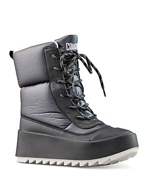 Women's Lace Up Quilted Cold Weather Boots