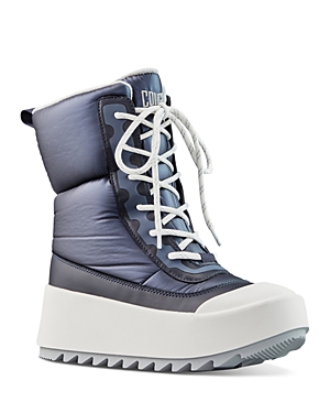 Women's Lace Up Quilted Cold Weather Boots