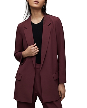 Allsaints Aleida Tri Blazer In Urban Mauve