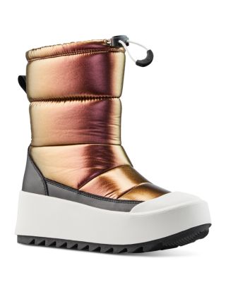 Cougar Women's Pull On Insulated Quilted Cold Weather Boots