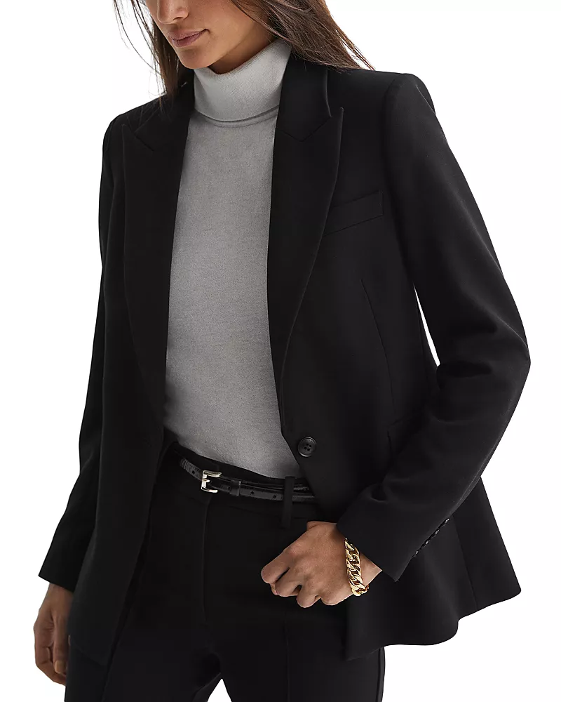 Reiss Gabi Tailored Single Breasted Suit Blazer