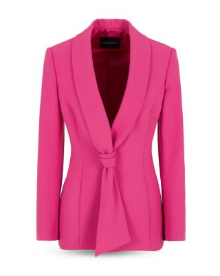 Emporio Armani Tie Front Blazer | Bloomingdale's