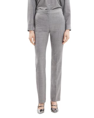 Theory - Wool Slim Straight Pants