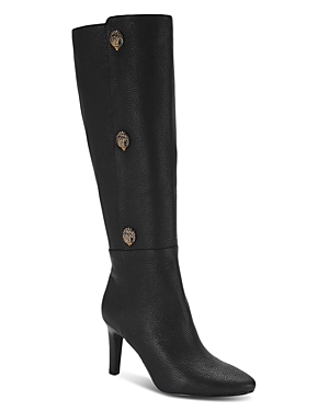 Shop Kurt Geiger Women's Shoreditch 85 High Heel Boots In Black Leather