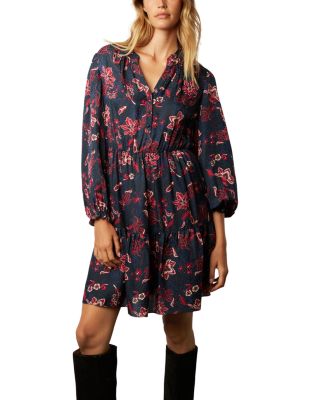 Gerard Darel - Josefina Floral Print Dress