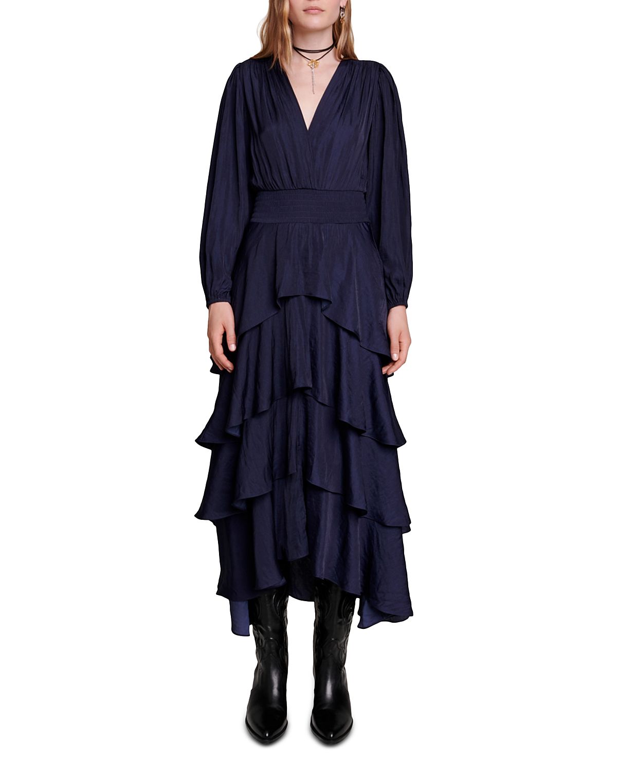 Maje Ruffinella Dress
