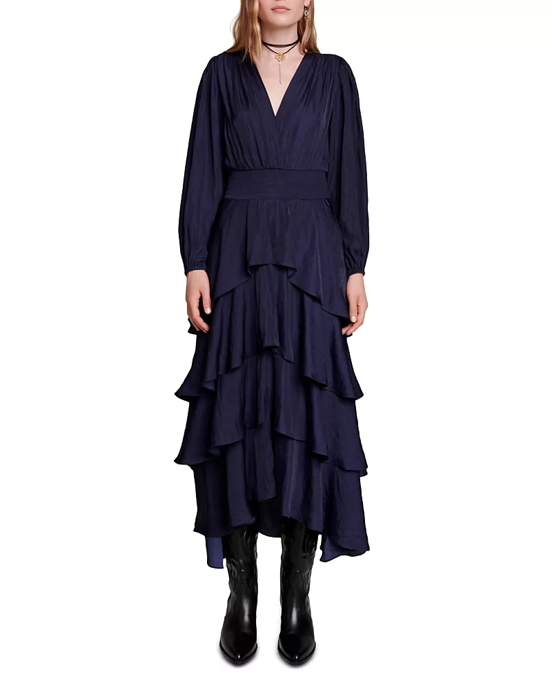 Maje Ruffinella Dress
