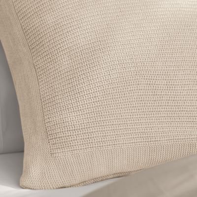 Ribbed Knit Decorative Pillow with Insert, 14" x 34"