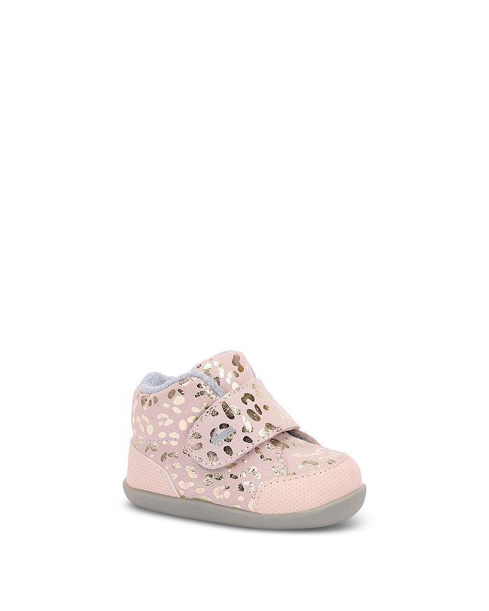 See Kai Run Girls Casey Metallic Leopard Print Boots Baby