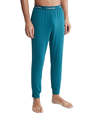 Calvin Klein Ultra Soft Modern Lounge Joggers In Atlantic Deep