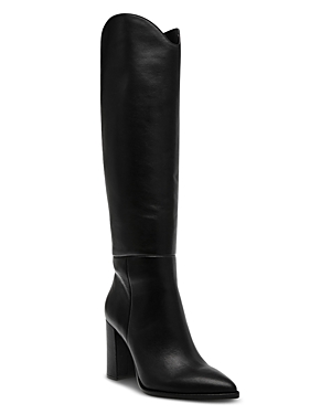 STEVE MADDEN WOMEN'S BIXBY POINTED TOE HIGH HEEL BOOTS