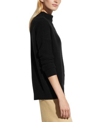 Boiled Cashmere Funnel Neck Sweater