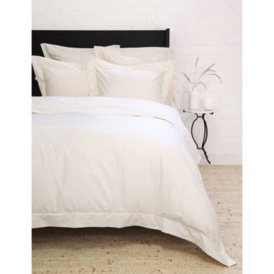 POM POM AT HOME - Classico Hemstitch Cotton Sateen Duvet Cover Set, Queen