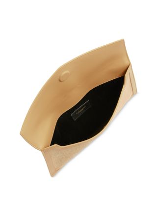  Uptown Clutch In Raffia