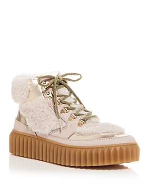 Voile Blanche Women's Eva Hike Shearling Sneakers
