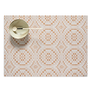 Chilewich Overshot Placemat In Butterscotch