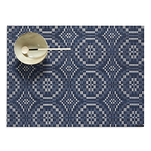Chilewich Overshot Placemat In Denim