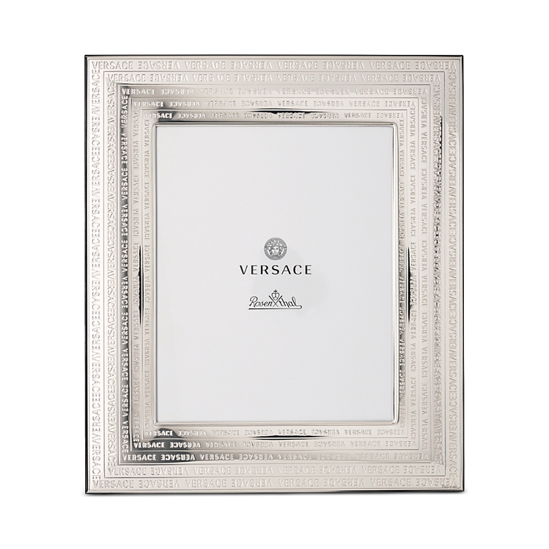 Versace Photo Frame In Silver