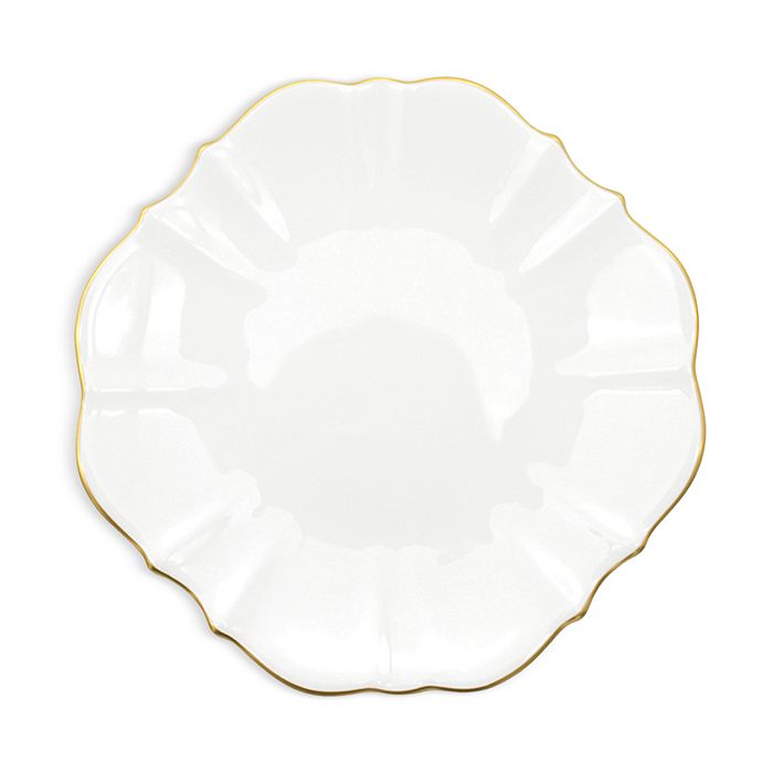 Prouna Twig New York Amelie Brushed Gold 7" Bread Canape Plate