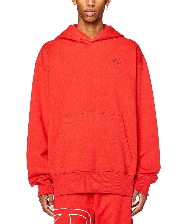 Diesel clearance red hoodie
