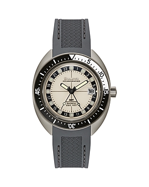 Shop Bulova Oceanographer Gmt Watch, 41mm In Gray