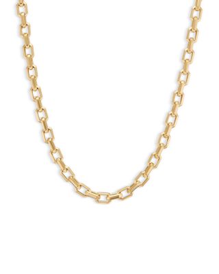 Streamline Heirloom Chain Link Necklace in 18K Yellow Gold, 5.5mm