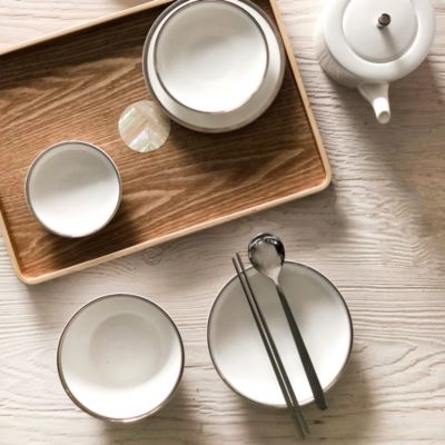 Platinum Edge Cereal/Soup Bowl