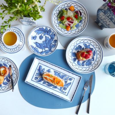 H. Blue Bird Dinnerware Collection
