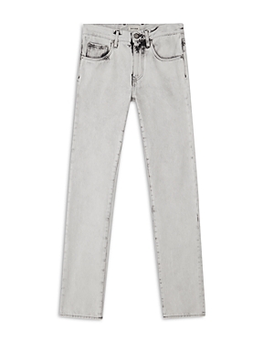 blk dnm slim fit jeans in bleached