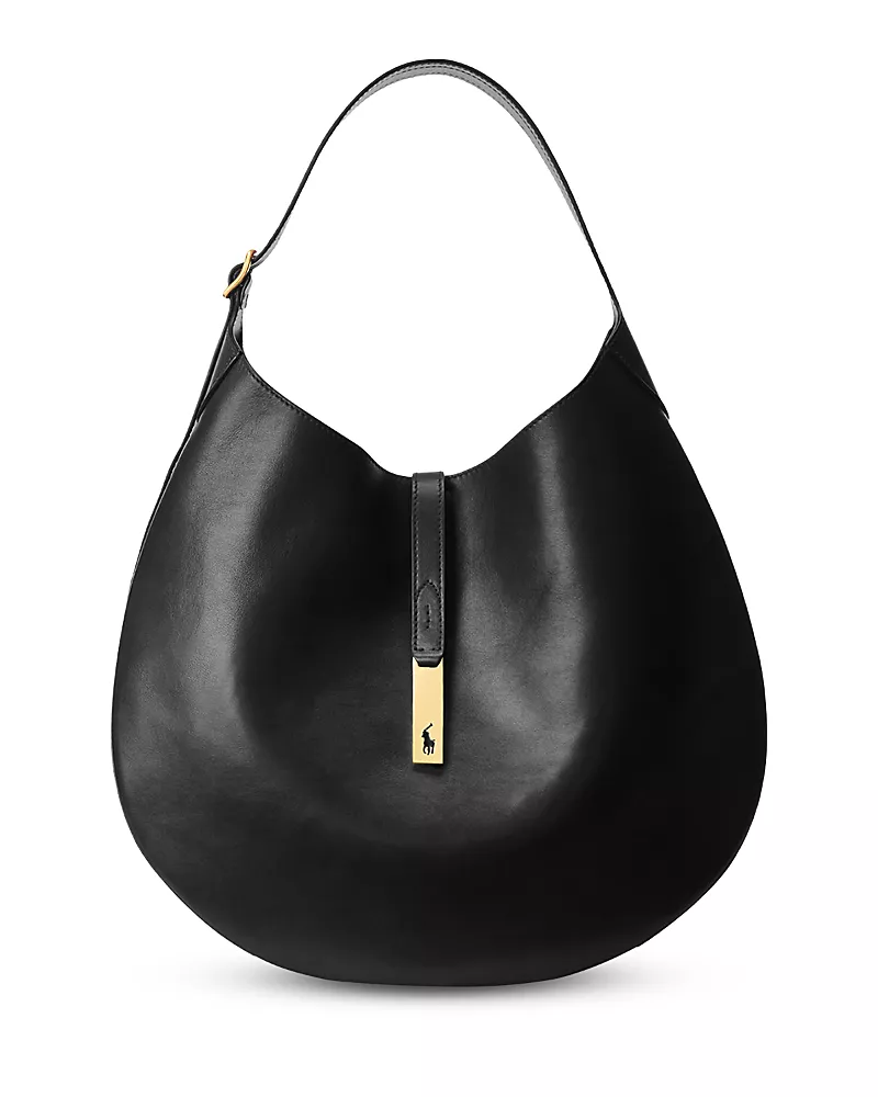 Polo Ralph Lauren Polo Id Large Hobo Shoulder Bag