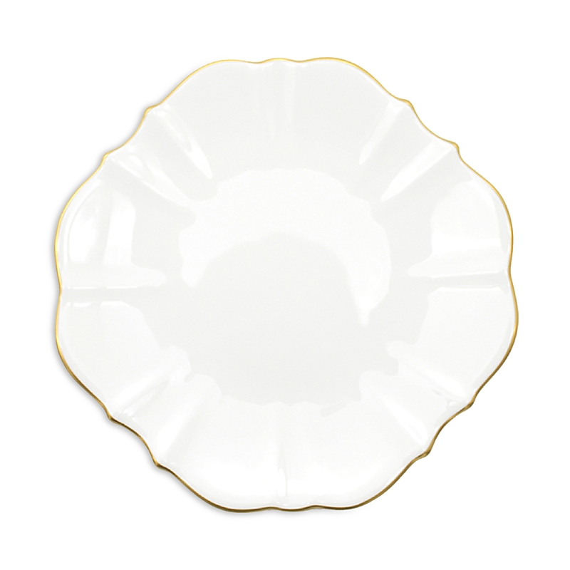 Prouna Twig New York Amelie Brushed Gold 8.75 Salad Dessert Plate In Gold