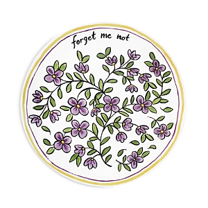 Prouna Molly Hatch Forget Me Not Salad/dessert Plate In Multi