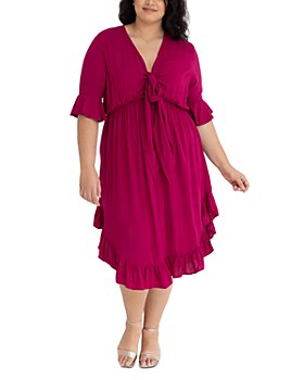J. Jill - L - NEW Gorgeous True Red Multiseamed Dress - NWT