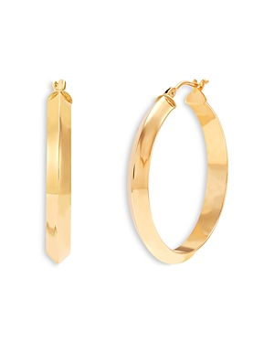 Bloomingdale's 14K Yellow Gold Tube Hoop Earrings - 100% Exclusive