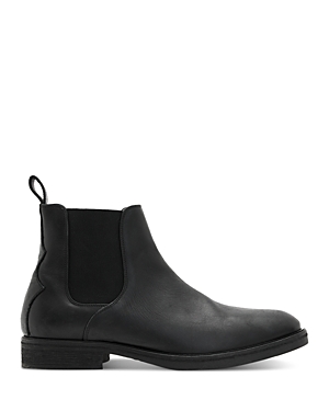 Shop Allsaints Men's Creed Pull On Chelsea Boots In Black