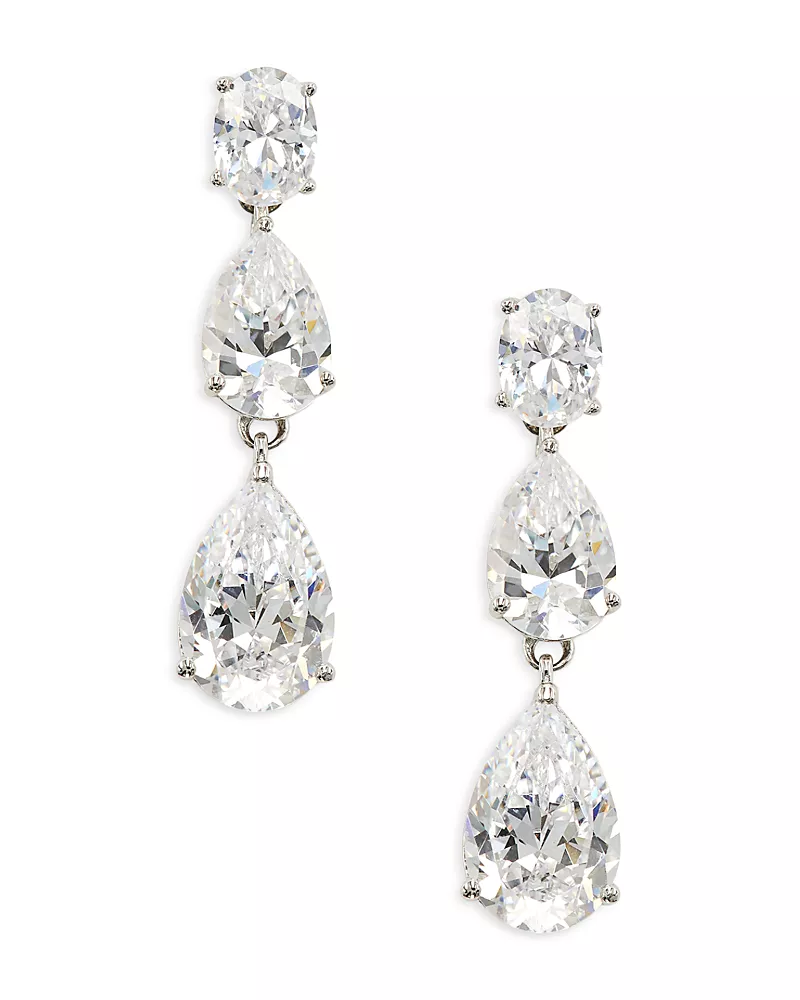Nadri Chiara Linear Drop Earrings