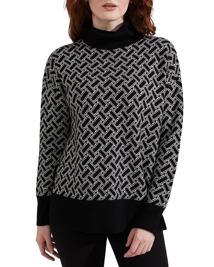 Florian Geo Print Sweater