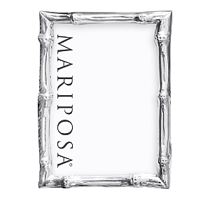 Shop Mariposa Bamboo Look Frame, 5 X 7 In Silver