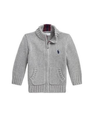 Ralph Lauren Boys' Cotton Zip Cardigan Baby Bloomingdale's