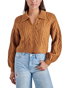 Steve Madden Cay Sweater In Tan