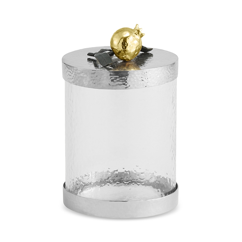 Michael Aram Pomegranate Canister, Small In Clear