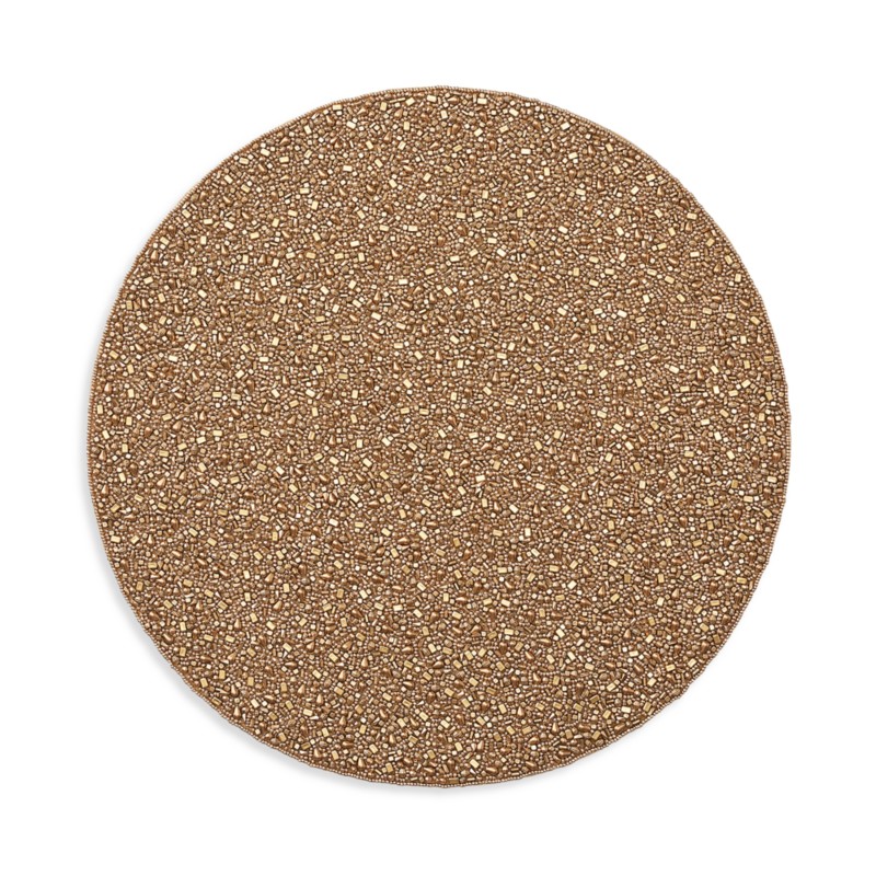 Kim Seybert Gold Rush Placemat in Gold