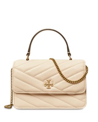 Tory Burch - Mini Kira Chevron Top Handle Chain Wallet