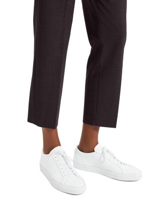 Treeca Wool-Blend Cropped Pants