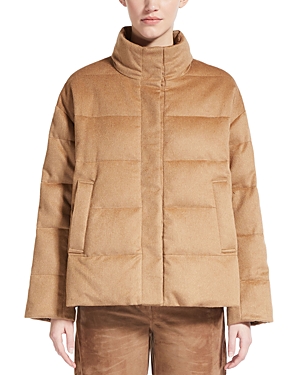 Max Mara Donatello Reversible Short Down Jacket In Beige ModeSens