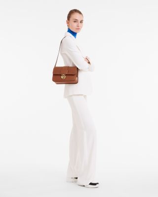 Box-Trot Medium Leather Crossbody Bag