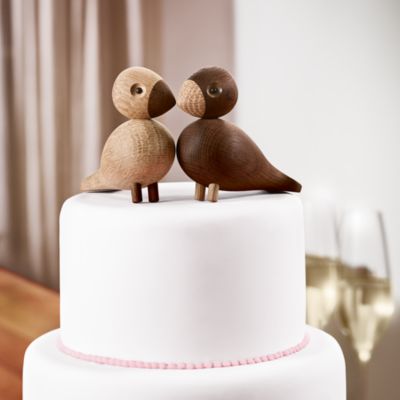 Oak Lovebirds, Set of 2