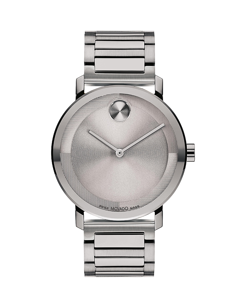 Movado Men's Bold Evolution 2.0 Swiss Quartz Ionic Plated Gray Steel Watch 40mm In Gray