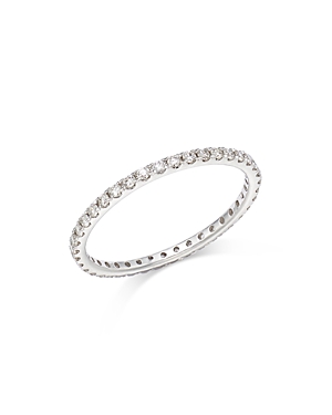 Bloomingdale's Diamond Eternity Band In 14k Gold, 0.33 Ct. T.w. In White